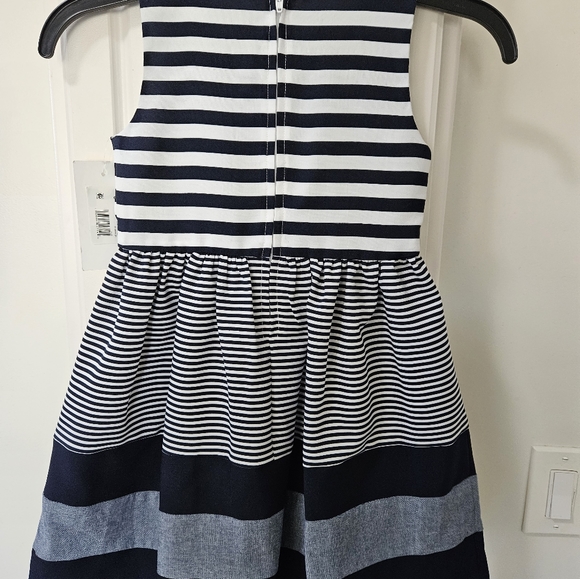 Bonnie Jean Girls Navy Dress size 6 - Picture 4 of 5